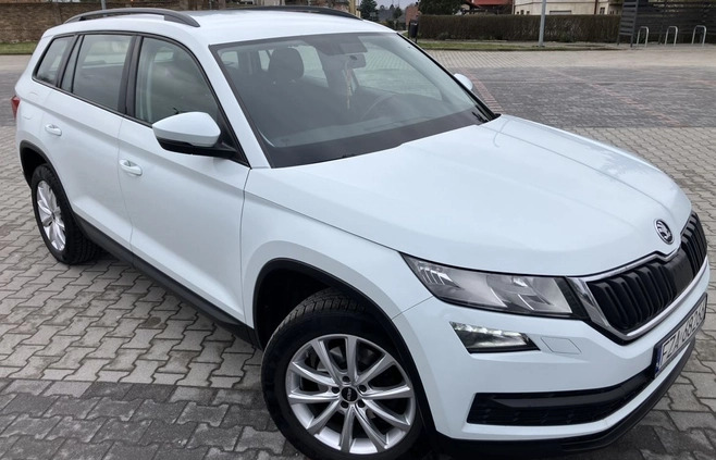 Skoda Kodiaq cena 89900 przebieg: 235000, rok produkcji 2017 z Białogard małe 154